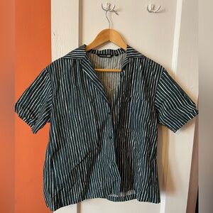 Uniqlo x Marimekko striped button down